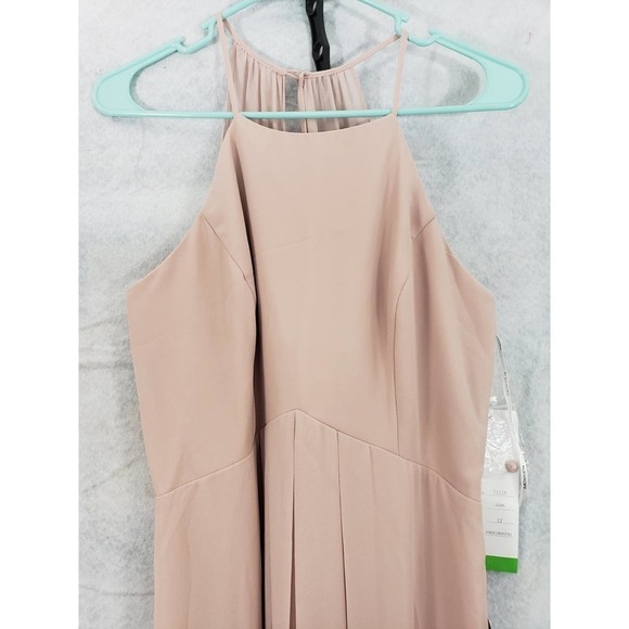 Levkoff (Nordstrom) blush pink 12 formal dress NWT floor length - Picture 4 of 6